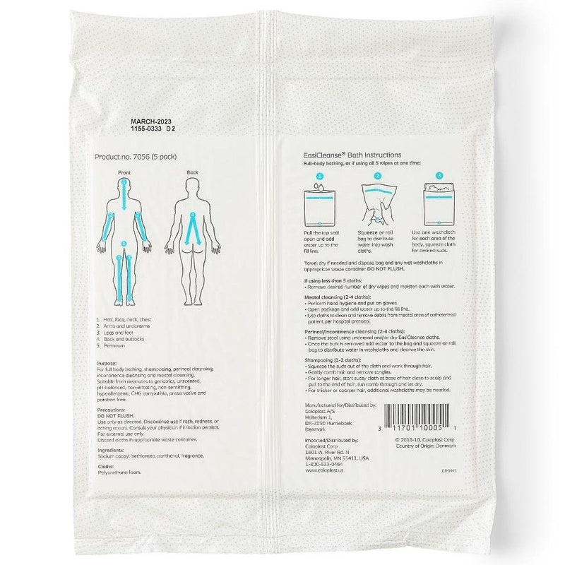 Lingettes nettoyantes, jetables Bedside Care