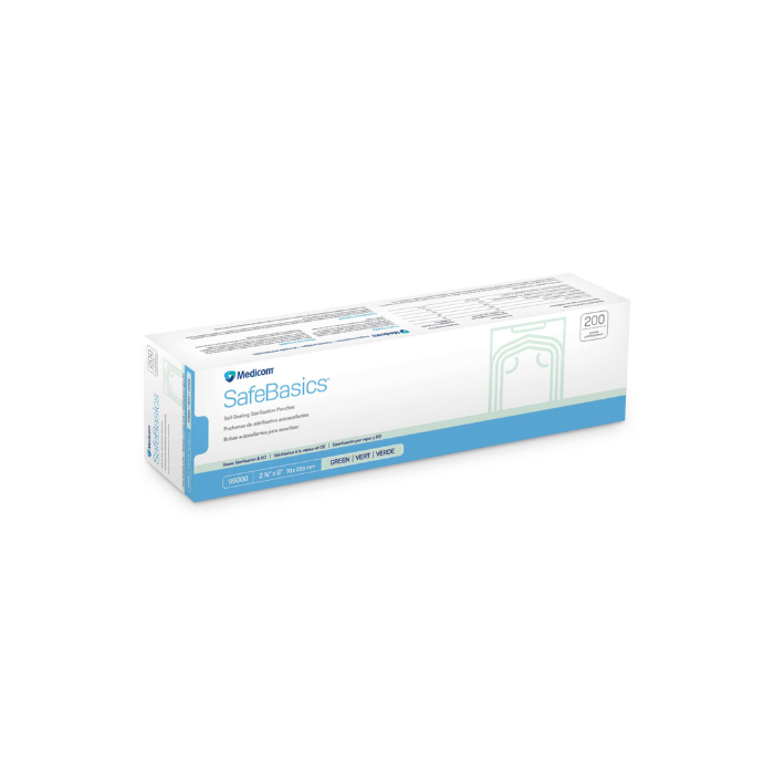 Pochettes de stérilisations autocollantes SafeBasics