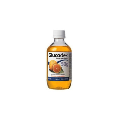 Boisson tolérance au glucose Glucodex orange